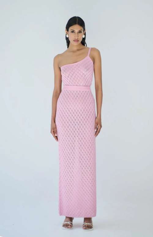 CO-ORD LUREX | TOP ONE SHOULDER & MAXI SKIRT
