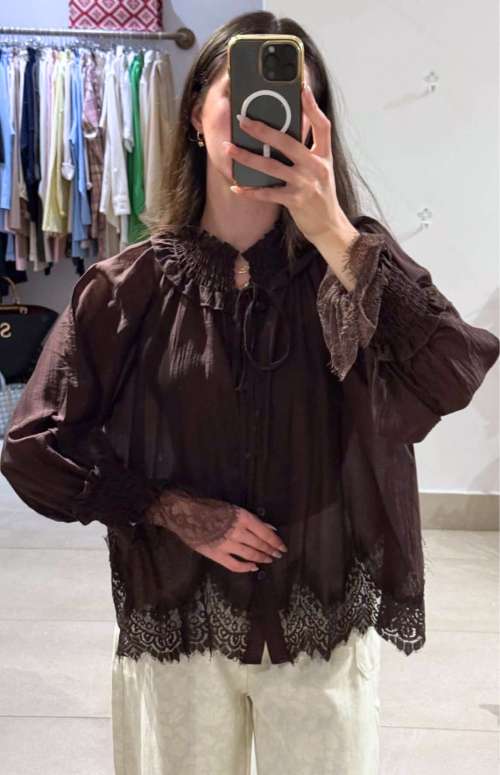 SHEER BLOUSE