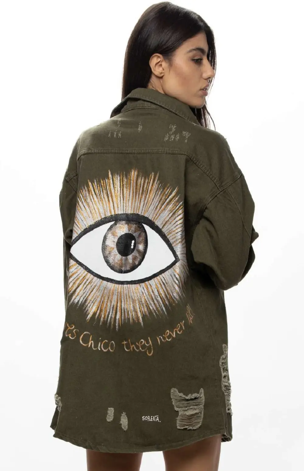 HANDMADE OVERSIZED DENIM JACKET