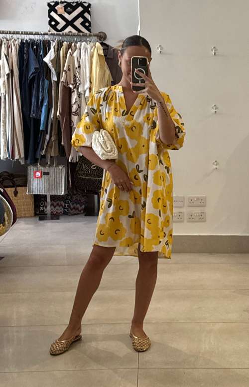 PRINTED DRESS