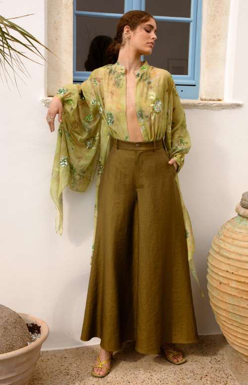 ELVIR PANTS | HIGH-WAIST
