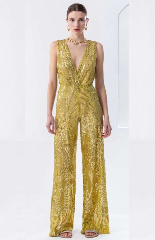 SEQUIN JUMPSUIT