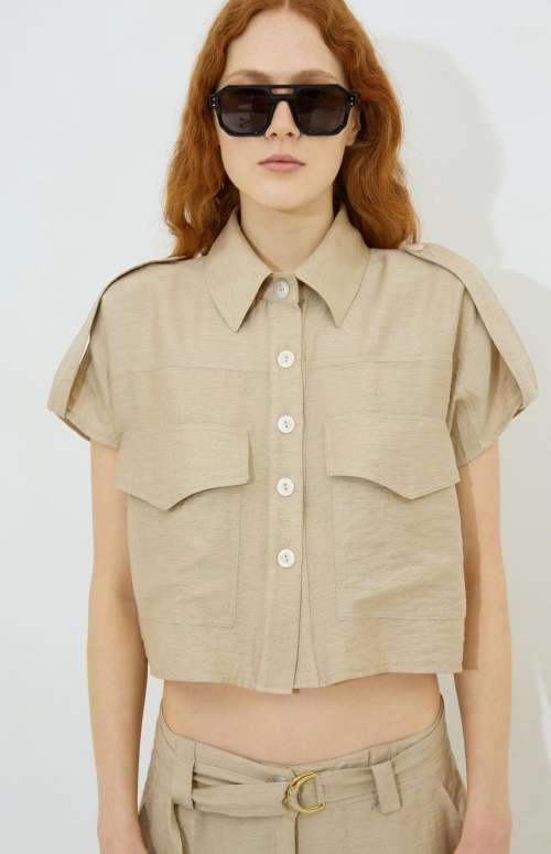 DIXIE CROP SHIRT