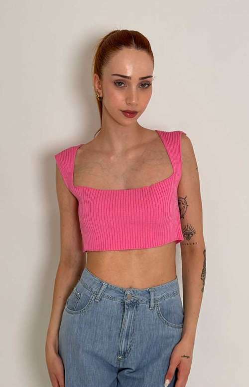 CROP TOP | PINK