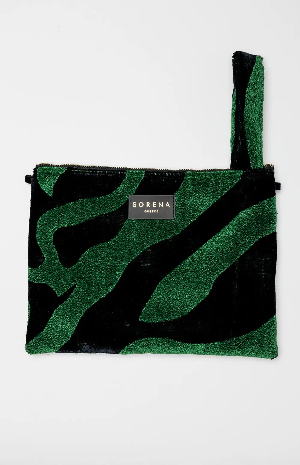 ANIMAL VELVET CLUTCH