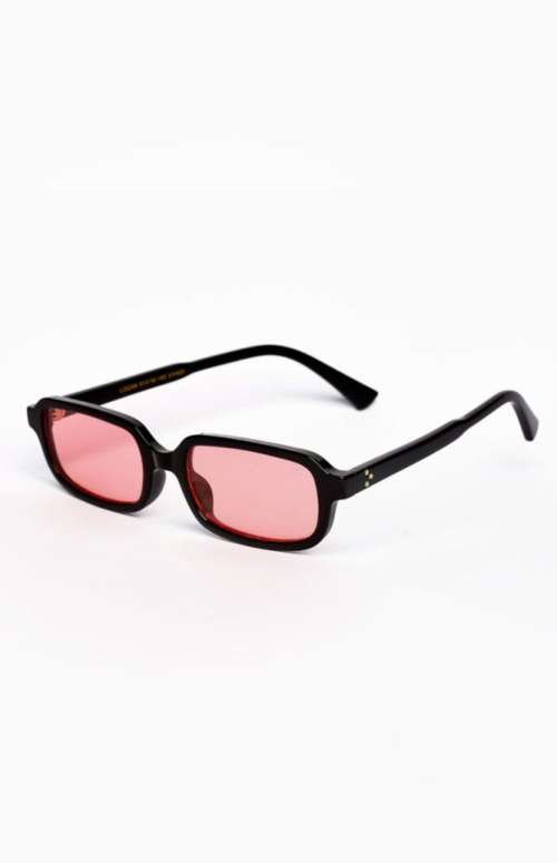 LOGAN SUNGLASSES | BLACK/PINK