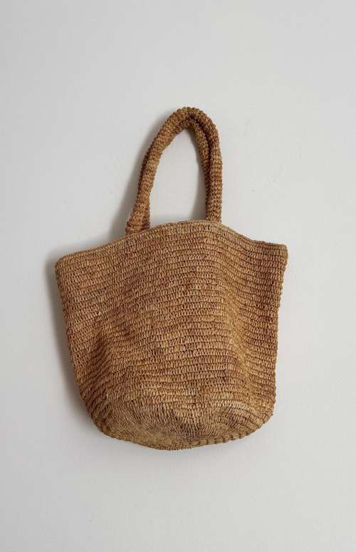 CROCHET RAFFIA BAG