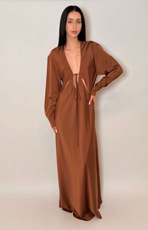 CUT OUT LONG DRESS
