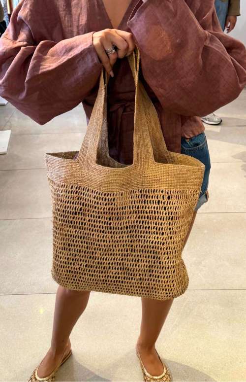 RAFFIA BAG