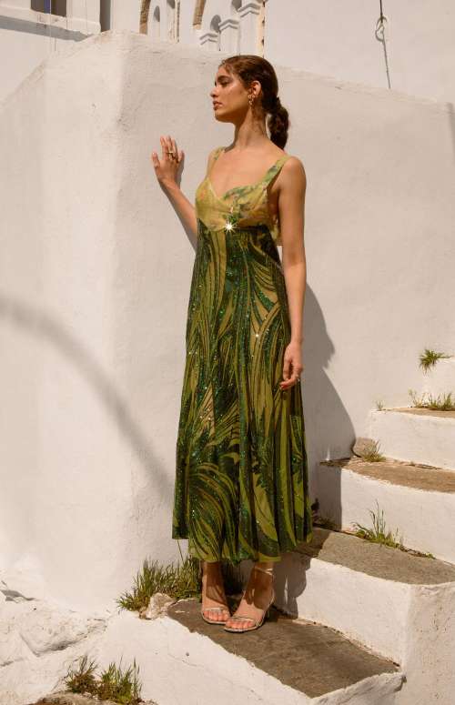 FIORA DRESS | SEQUINED