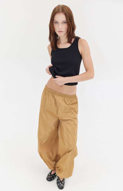 STEEZE MONOCHROME PANTS | CAMEL