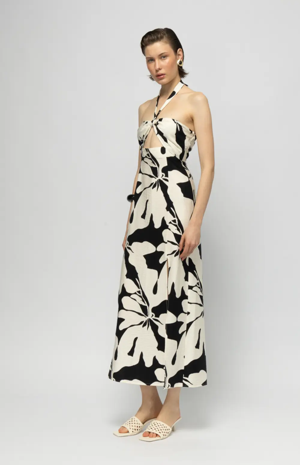 SUN SPRITZ B&W DRESS