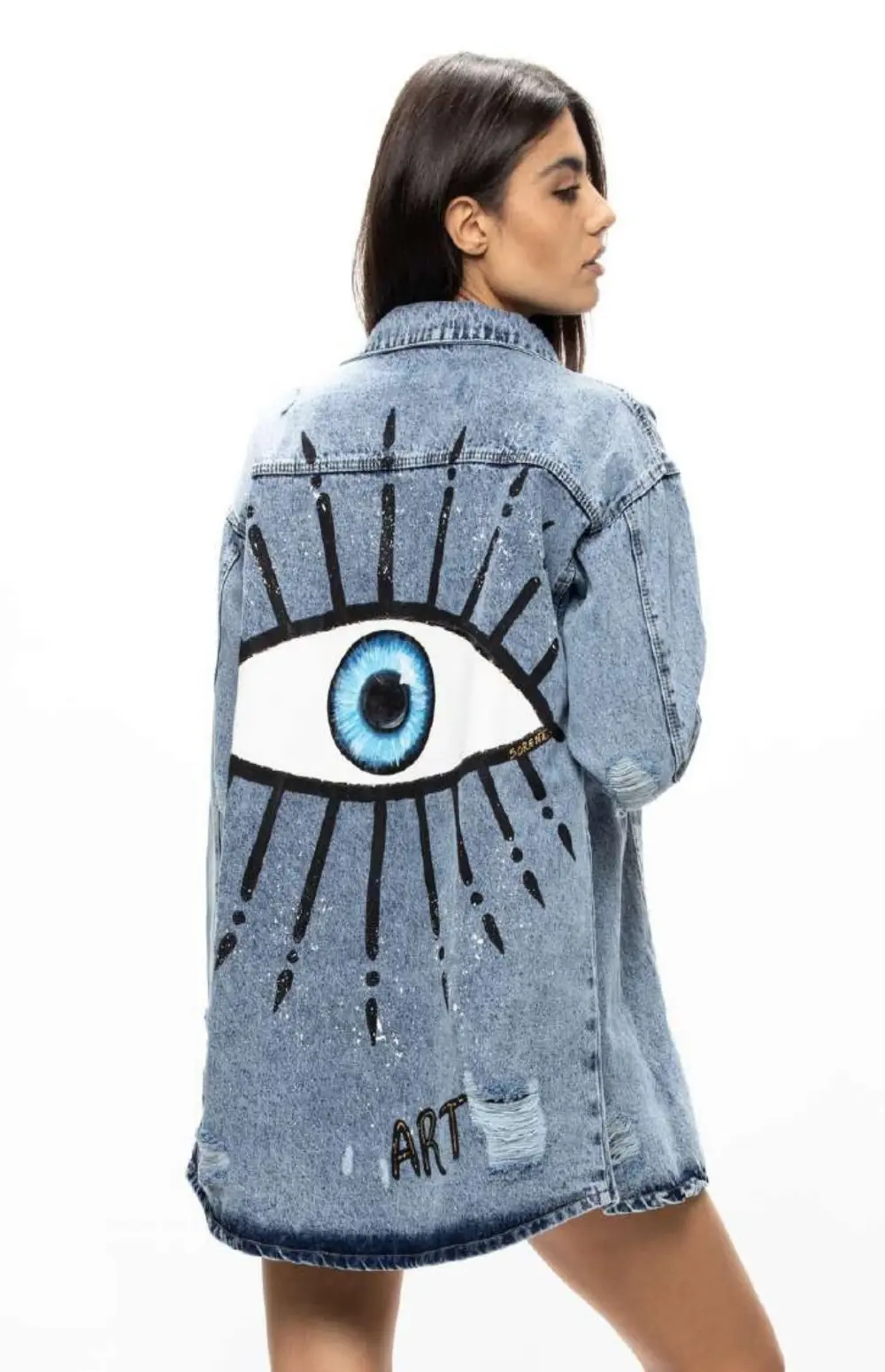 HANDMADE OVERSIZED DENIM JACKET