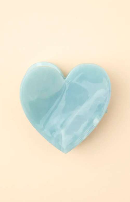 HEART HAIR CLAW