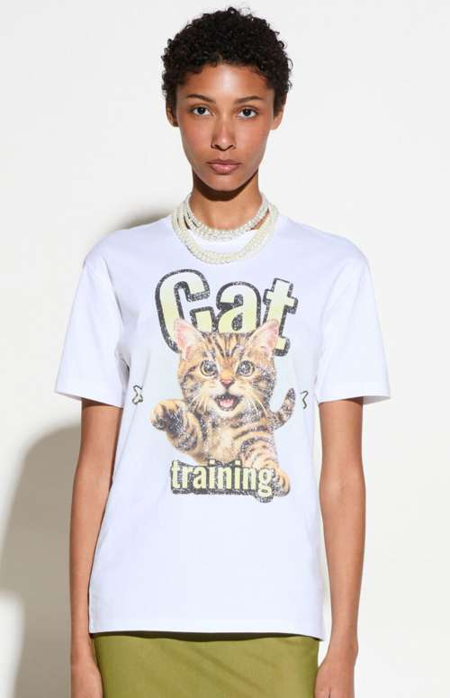 T-SHIRT WITH CAT