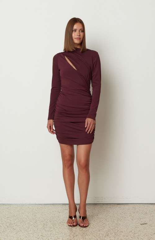 CUT OUT MINI DRESS