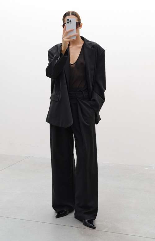 OVERSIZED BLAZER | BLACK