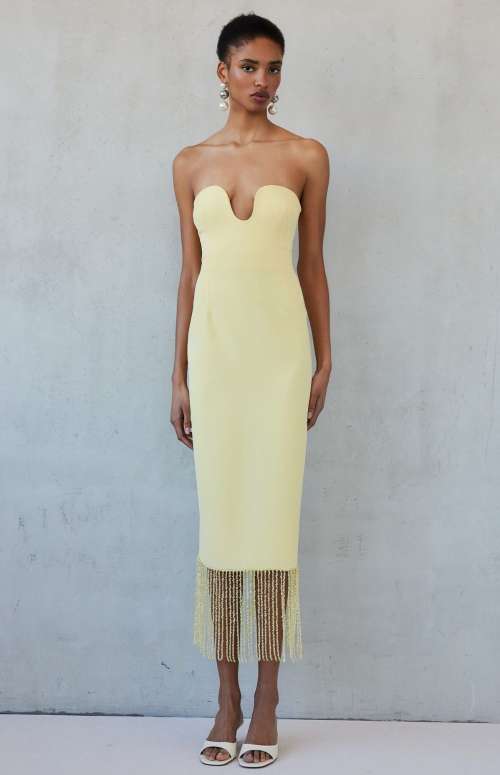 VALENTINA DRESS | BUTTERYELLOW