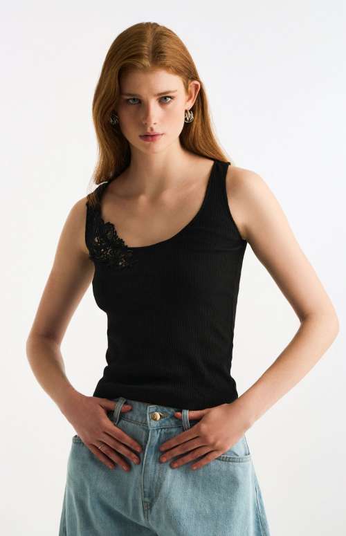 COTTON RIB TOP