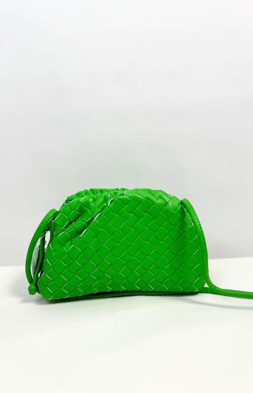 WOVEN CROSS BODY BAG