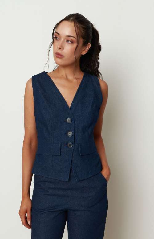 DENIM VEST