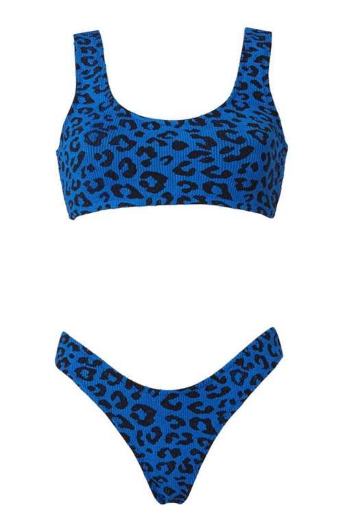 CELINE LEOPARD BLUE