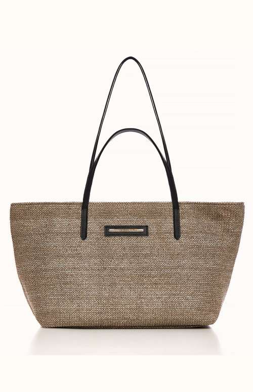 STRAW TOTE BAG