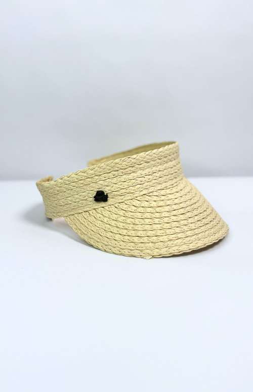 HANDMADE PAPER STRAW VISOR