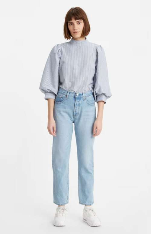 501 ORIGINAL CROP JEANS