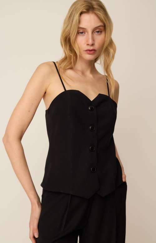 CO-ORD VEST TOP & VERMUDA SHORT