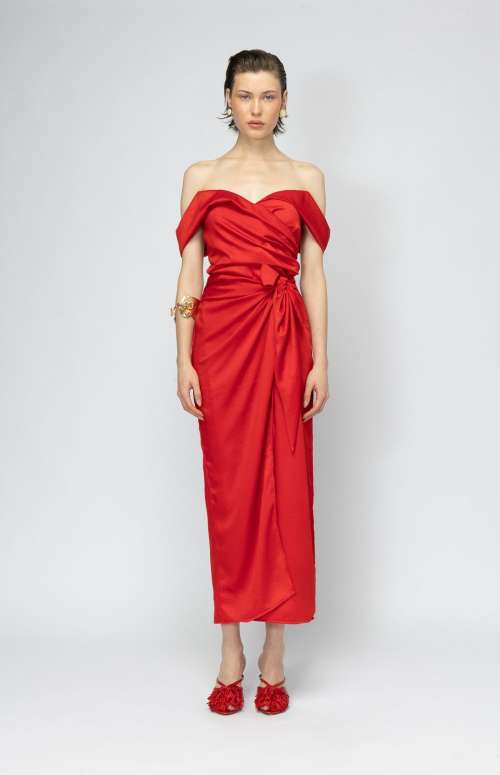 CLUB COLADA RED DRESS