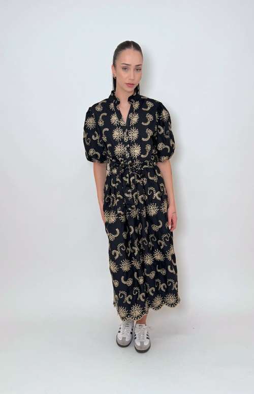 MIDI SHIRT DRESS WITH BELT