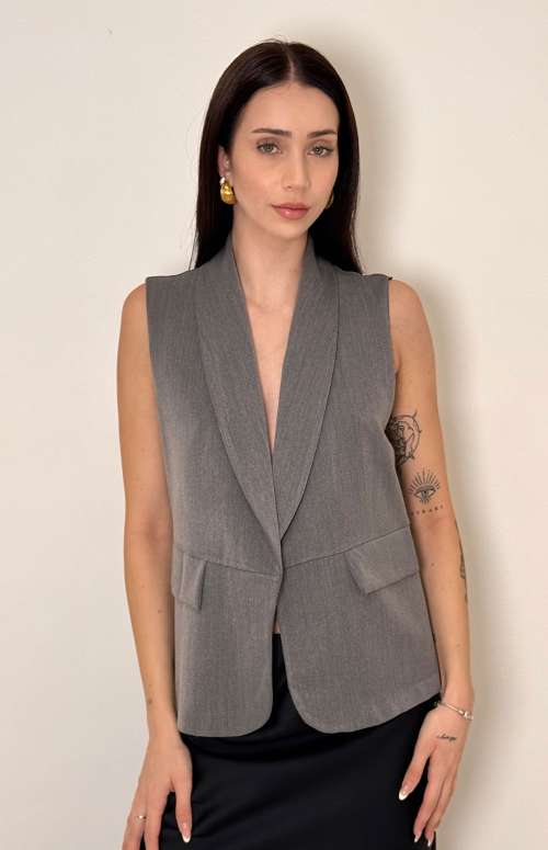 VEST | GREY