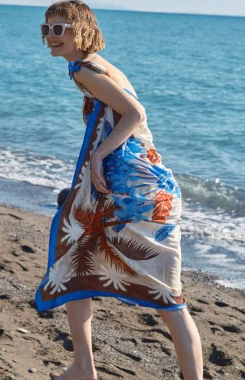 PRINTED PAREO