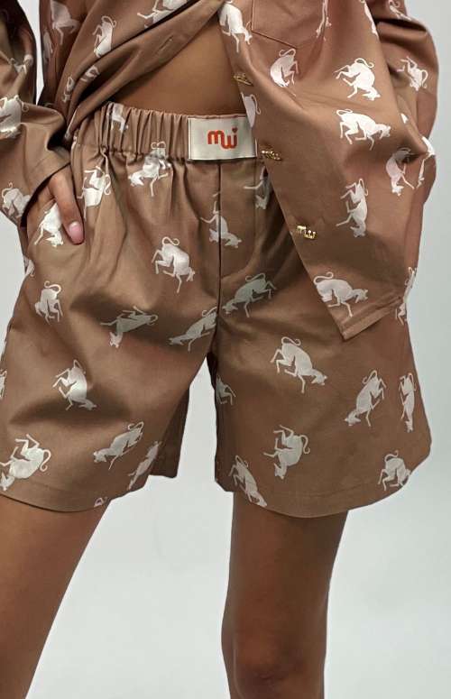 CAMEL DOGS CO-ORD COTTON