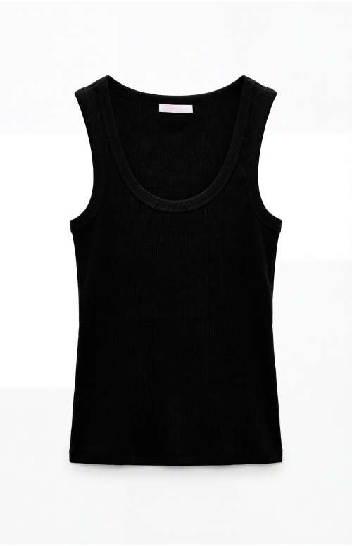 RIBBED TANK TOP