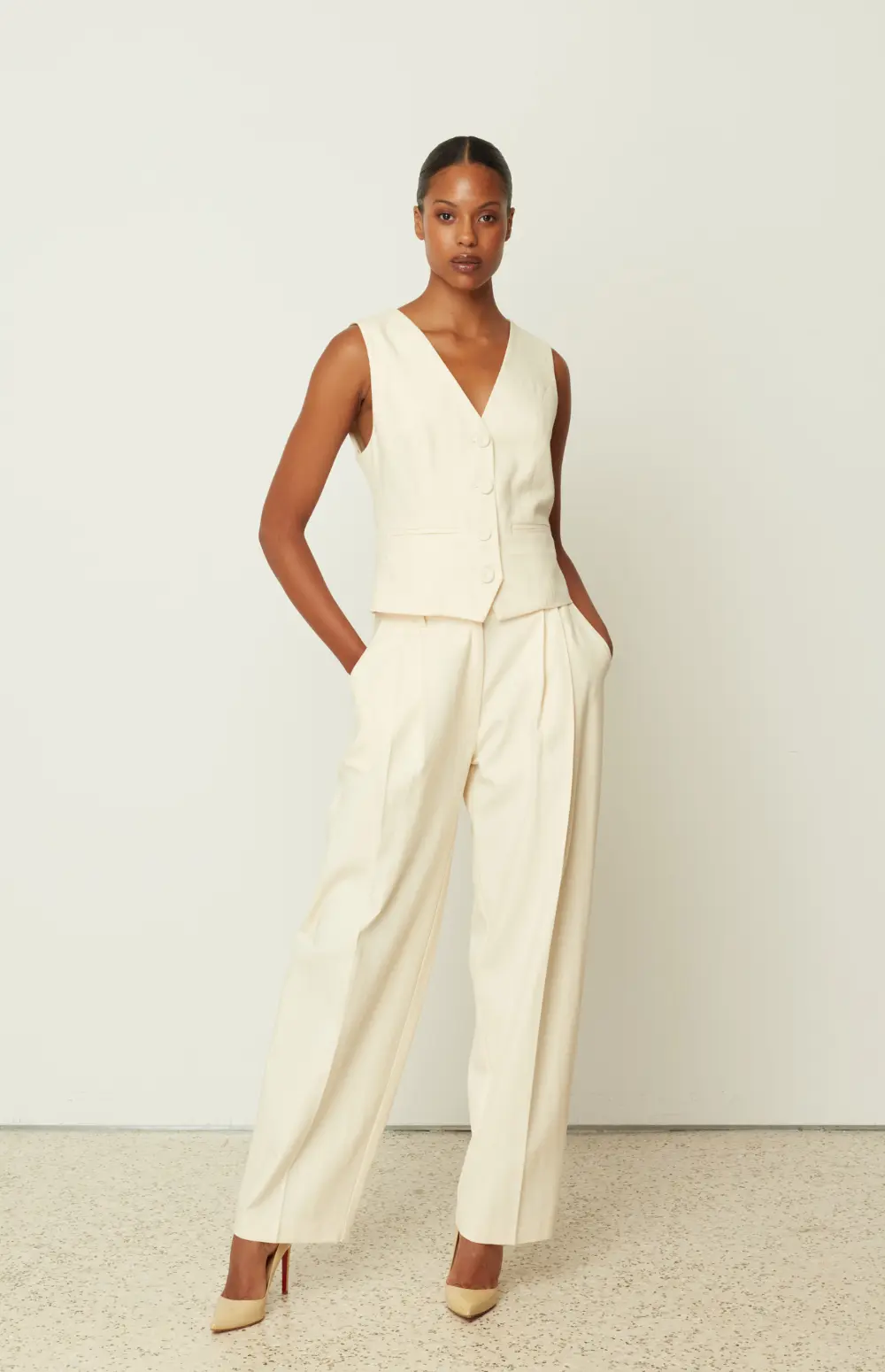 HERRINGBONE PANTS