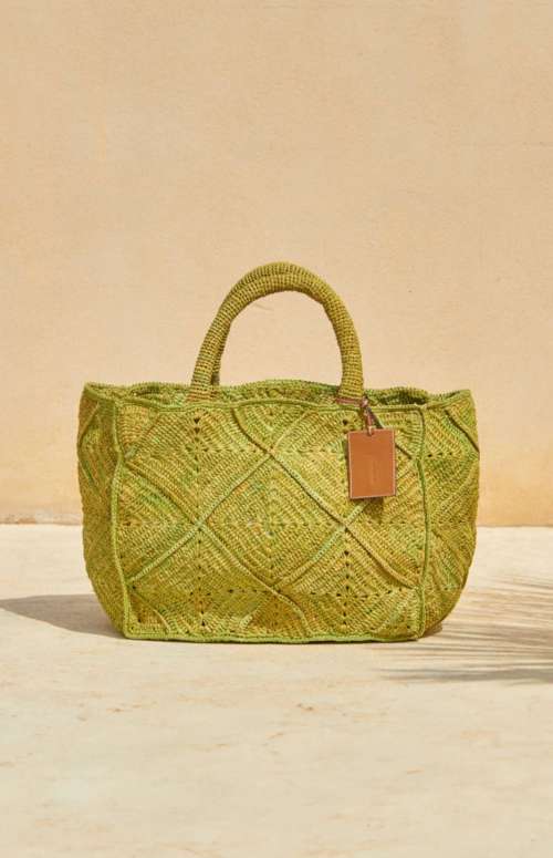 RAFFIA SUNSET BAG LARGE