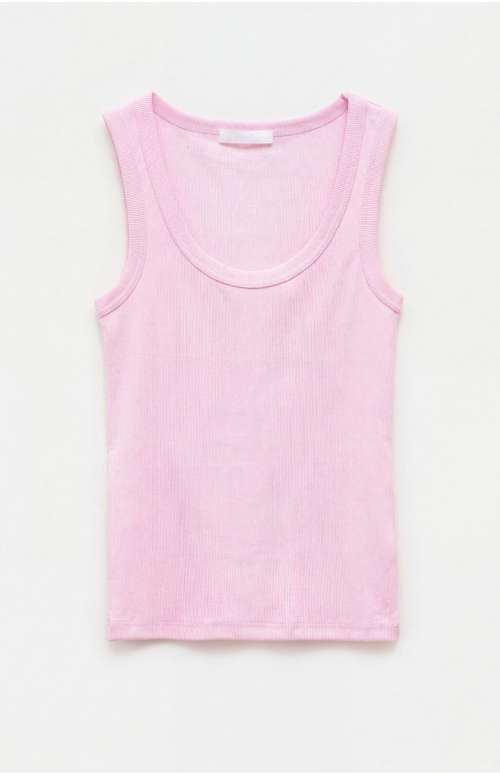RIBBED TANK TOP