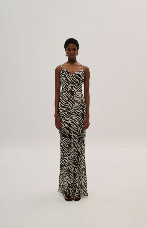 MAXI ZEBRA DRESS