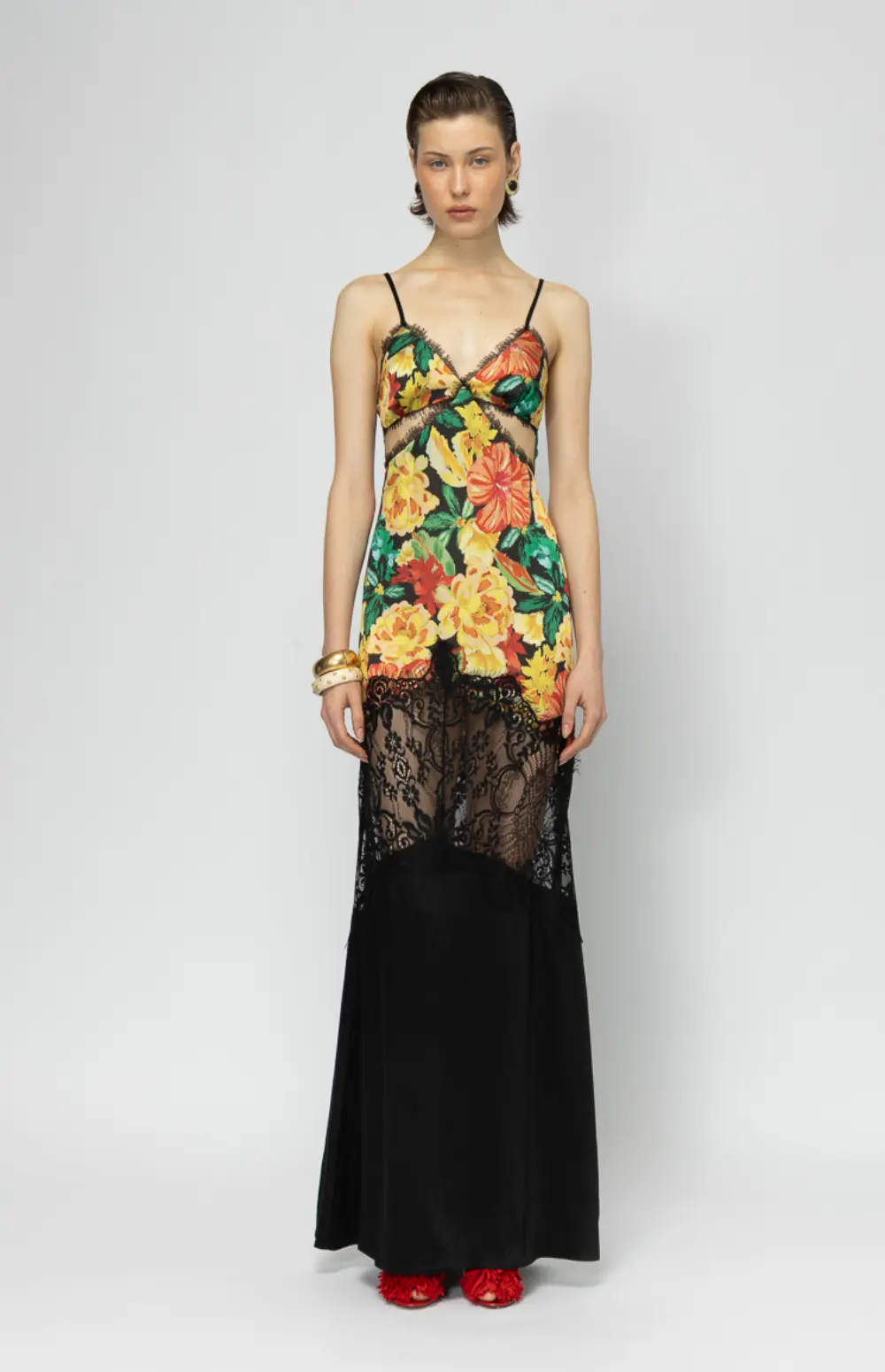 SAVAI FLORAL DRESS