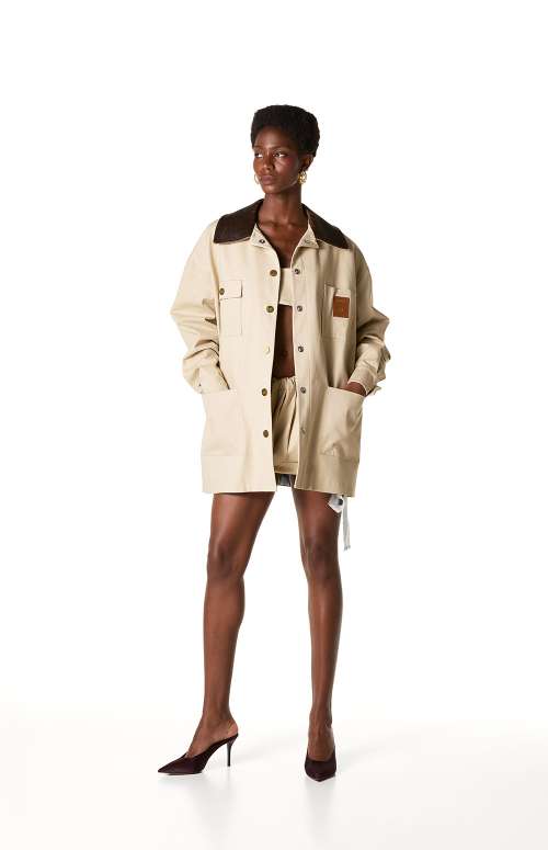 PARKA JACKET | ECRU