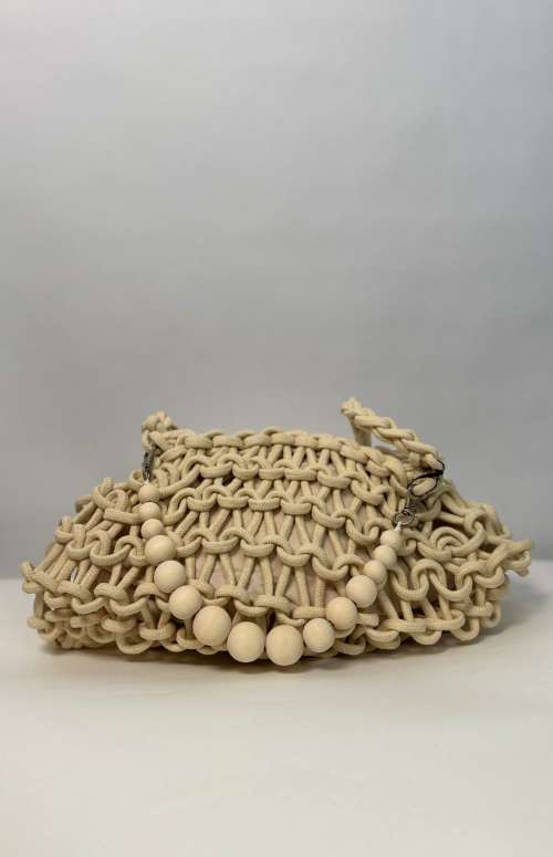 MACRAME HAND BAG