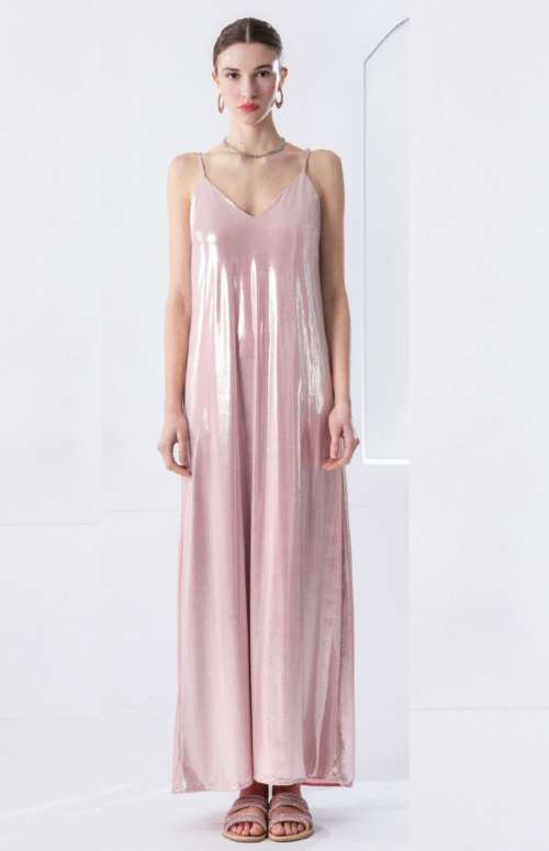SHINY MAXI DRESS