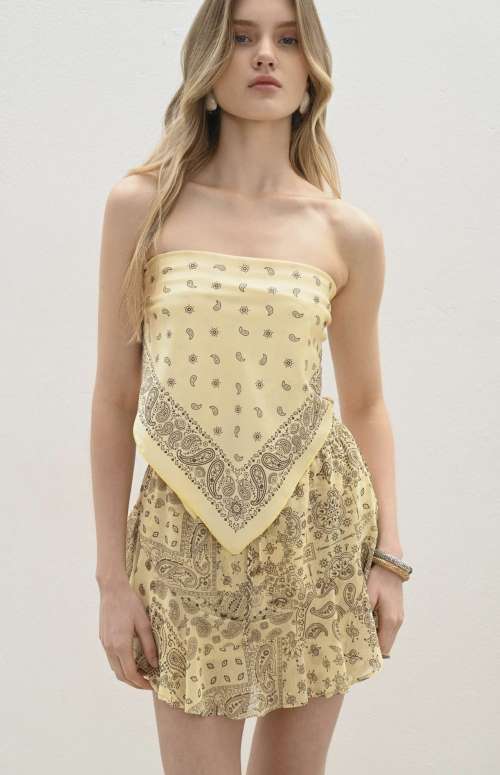 CO-ORD MELLOW | SCARF TOP & MELLOW SKORT