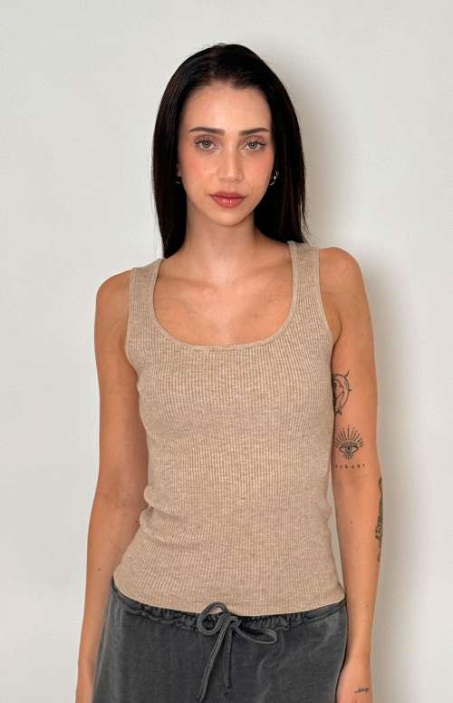 TANK TOP | BEIGE