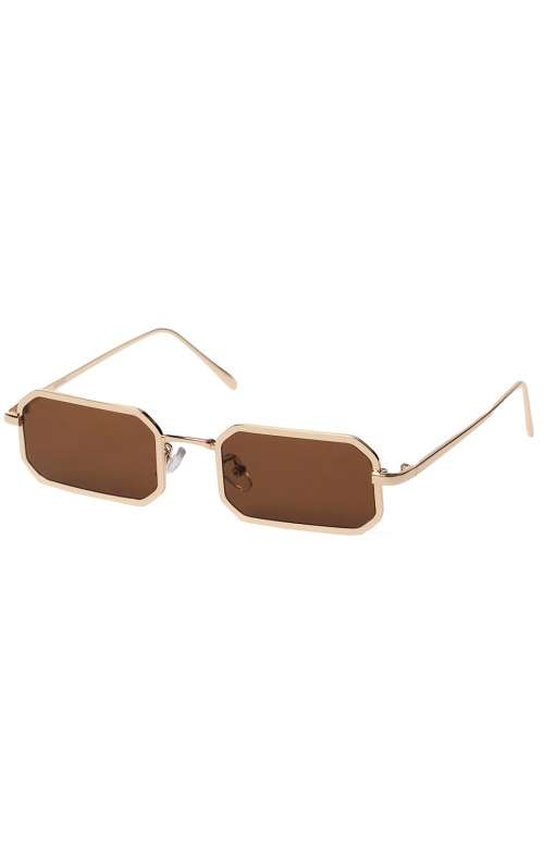 VERANO GOLD/BROWN SUNGLASSES