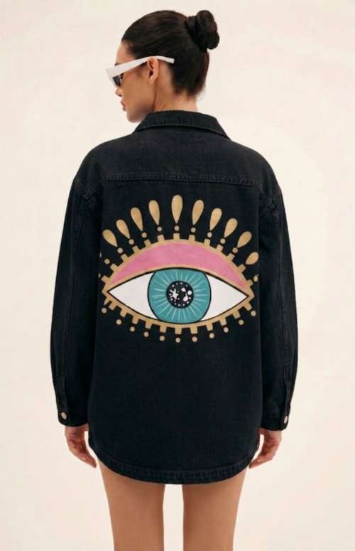 HANDMADE OVERSIZED DENIM JACKET