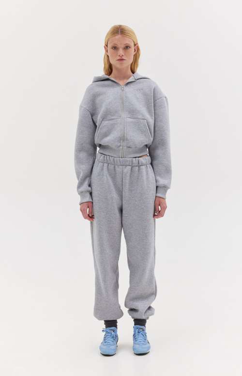MABEL ZIP HOODIE | GREY