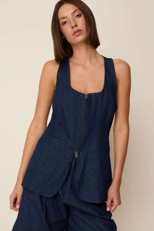 DENIM VEST